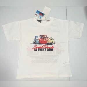 Zara White Cars Graphic Tee